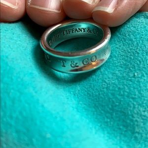 Tiffany 925 Silver vintage chunky ring
